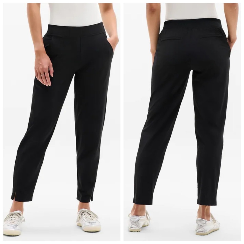 Athleta Brooklyn‎ Mid Rise Ankle Pants Size 22 black